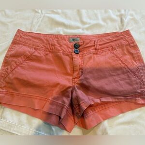 BKE Women's Coral High Waist Cotton Shorts